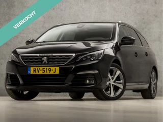 Peugeot 308 SW 1.2 PureTech Sport Automaat (PANORAMADAK, APPLE CARPLAY, NAVIGATIE, CAMERA, SPORTSTOELEN, LED KOPLAMPEN, KEYLESS, GETINT GLAS, DAB+, NIEUWSTAAT)