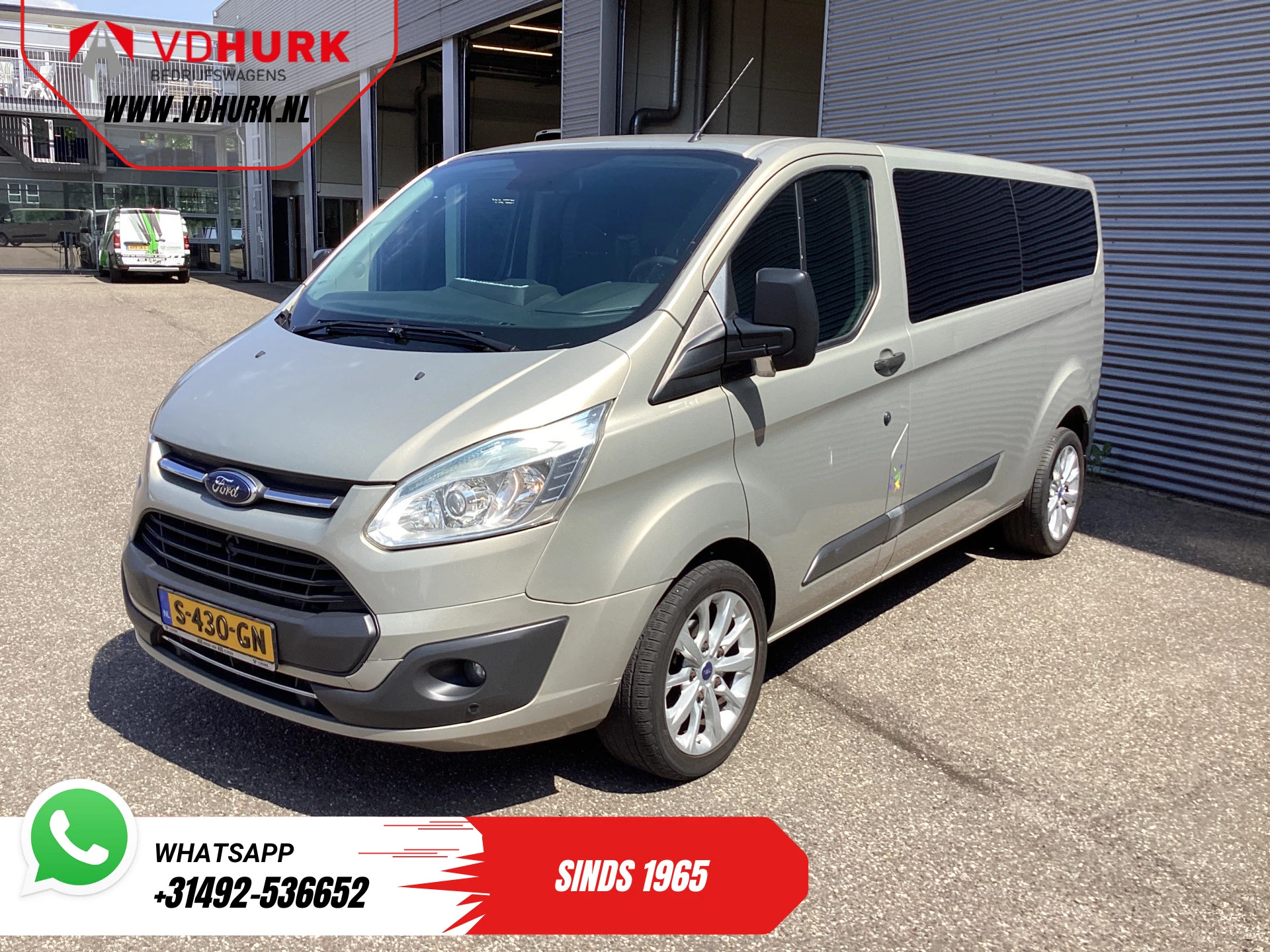 Hoofdafbeelding Ford Transit Custom