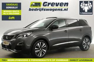 Peugeot 5008 1.2 PureTech GT-Line 7 Persoons Automaat Pano Clima Camera Carplay Cruise Sfeerverl. LED Navi Leder PDC Virtual 19"LMV