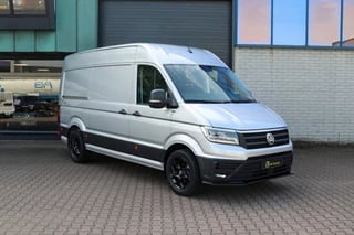 Volkswagen Crafter 35 2.0 Tdi L3H3 177Pk BPM vrij DSG-8 TREKHAAK BETIMMERING VELGEN LED NAVI PDC CAMERA GEV STOEL