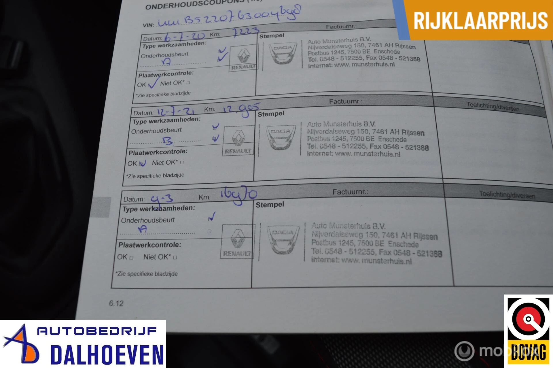 Hoofdafbeelding Dacia Sandero