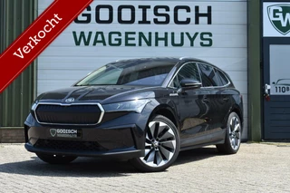 Hoofdafbeelding Škoda Enyaq iV Skoda Enyaq iV 80 204 PK |Trekhaak | Leder | Memory | LED | 21'' LMV |