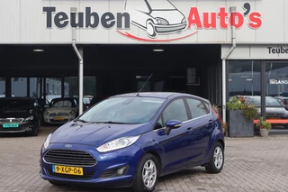 Ford Fiesta 1.6 TDCi Lease Titanium Navigatie, Climate control, Cruise control, Lichtmetalen wielen, Sony soundsystem