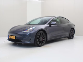 Tesla Model 3 Performance AWD 486pk 75 kWh 89.1% SoH FACELIFT [ AUTOPILOT+567KM WLTP+PREMIUM AUDIO ]