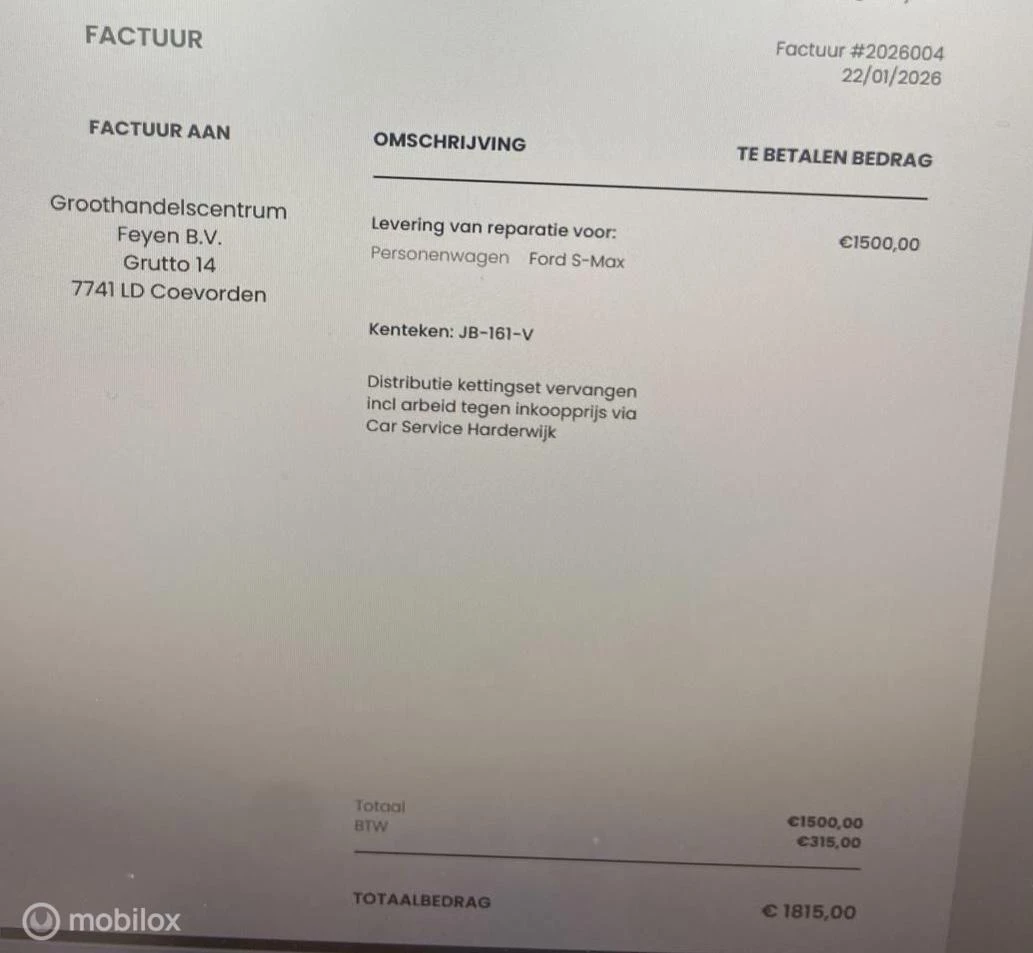 Hoofdafbeelding Ford S-Max