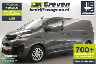 Opel Vivaro 2.0 CDTI L2H1 177PK Automaat Airco Camera Cruise Carplay PDC 2xSchuifdeur 3 Persoons Trekhaak