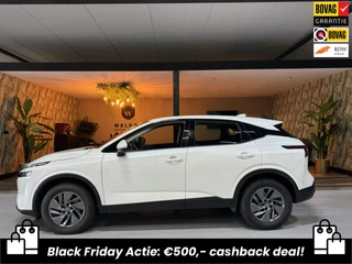 Nissan Qashqai 1.3 MHEV Business Design 158PK Garantie Trekhaak Carplay Camera ACC Keyless Led Lane Clima Navi Rijklaar
