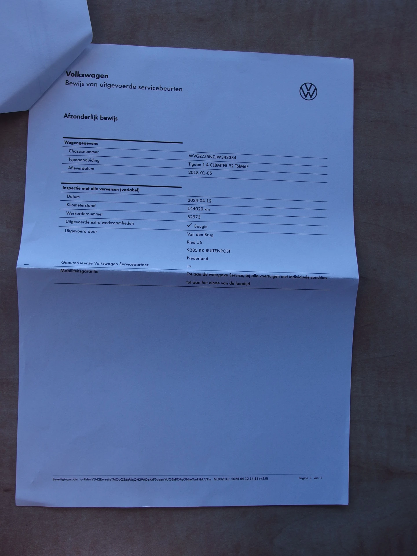 Hoofdafbeelding Volkswagen Tiguan