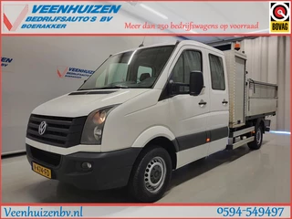 Volkswagen Crafter 2.0TDI Pick-up Kipper Dubbele Cabine Euro 6!