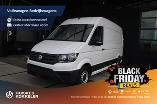 Volkswagen Crafter 2.0 TDI 140PK L3H3 3.5T Nieuw Model | Digital Cockpit | Trekhaak | Parkeersensoren | Achteruitrijcamera *Actie prijs exclusief kosten rijklaar maken*