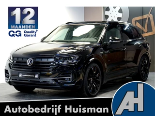 Volkswagen Touareg 3.0 TSi 340kW/462pk Aut8 eHybrid 4MOTION R LUCHTVERING + DYNAUDIO HIFI + HEAD-UP DISPLAY + STOEL-&STUURVERWARMING + KEYLESS ENTRY&GO + 360 CAMERA + LEER + ADAPT.CRUISE + LANE ASSIST + EL.TREKHAAK + BLIS + PARKSENSOREN V&A + 21" LM-VELGEN!!