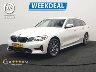 BMW 3 Serie Touring 320e Sportline Plug In Hybrid 204pk Dealer O.H PHEV | Lederen Sportstoelen Verwarmd | Sfeerverlichting | Apple Carplay | Navigatie | Cruise Control | Virtual | DAB |