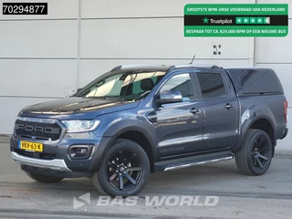 Ford Ranger 210PK Automaat Pickup Trekhaak LED Xenon ACC Navi Airco Camera Parkeersensoren v+a Euro6 Airco Trekhaak