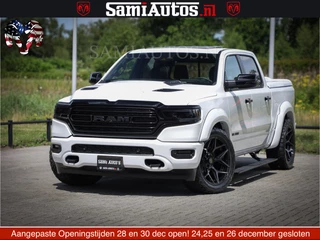 Dodge Ram 1500 Limited Night | 5.7 V8 Hemi Full Option | Comfortabele Dubbele Cabine met Royale 5 Zitplaatsen | De Meest Luxe en Volle Pick-Up in zijn Klasse | BPM vrij | Nu Leverbaar uit Voorraad | Voorraad Nr v45lpr