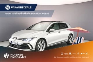 Volkswagen Golf R-Line Business 1.5 eTSI 130pk DSG Automaat Panoramadak, Adaptive cruise control, LED matrix koplampen, Navigatie, Stuurwiel verwarmd, Parkeersensoren, Stoelverwarming