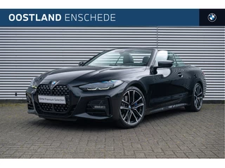 Hoofdafbeelding BMW 4 Serie BMW 4 Serie Cabrio 420i High Executive M Sport Automaat / Stoelverwarming / M Sportonderstel / Live Cockpit Professional / Leder / Cruise Control