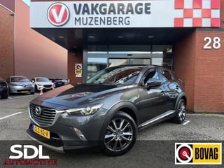 Mazda CX-3 2.0 SkyActiv-G 120 GT-Luxury // FULL LED // KEYLESS // LEDER // HEAD-UP DISPLAY // ELEK. STOELEN+GEHEUGEN // NAVI // TREKHAAK //