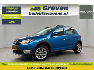 Dacia Sandero Stepway 0.9 TCe Airco Cruise Navigatie Trekhaak Parkeersensoren Bluetooth Dashcam 16"LMV