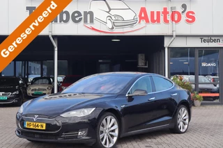 Hoofdafbeelding Tesla Model S Tesla Model S 85D Base !!Zie opmerking!!,7 Persoons, Panoramadak, Cruise control, Camera, Navigatie, Elektrische ramen, Zie opmerking!!