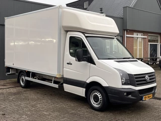 Volkswagen Crafter 35 2.0 TDI 140PK Bakwagen Airco Cruise Control 3-Persoons Telefoonverbinding Euro 5 Bpm vrij voor particulier gebruik !! Bakwagen Meubelbak Verhuiswagen