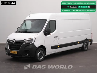 Renault Master 135PK L3H2 LED Trekhaak Airco Cruise Parkeersensoren Euro6 L3 Airco Trekhaak Cruise control
