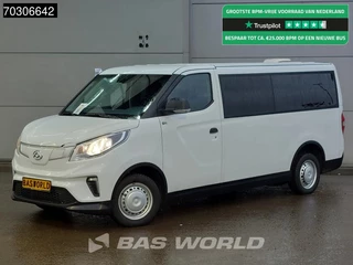 Maxus eDeliver 3 Elektrisch Personenvervoer 50kWh 269km WLTP D'Hollandia Lift  7-Persoons L2H1 Airco Cruise Camera Parkeersensoren L2 Passenger Transport TV Taxi Airco Cruise control