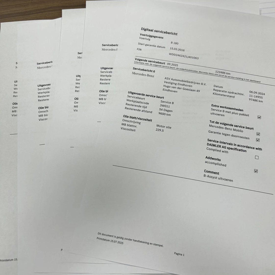 Hoofdafbeelding Mercedes-Benz B-Klasse