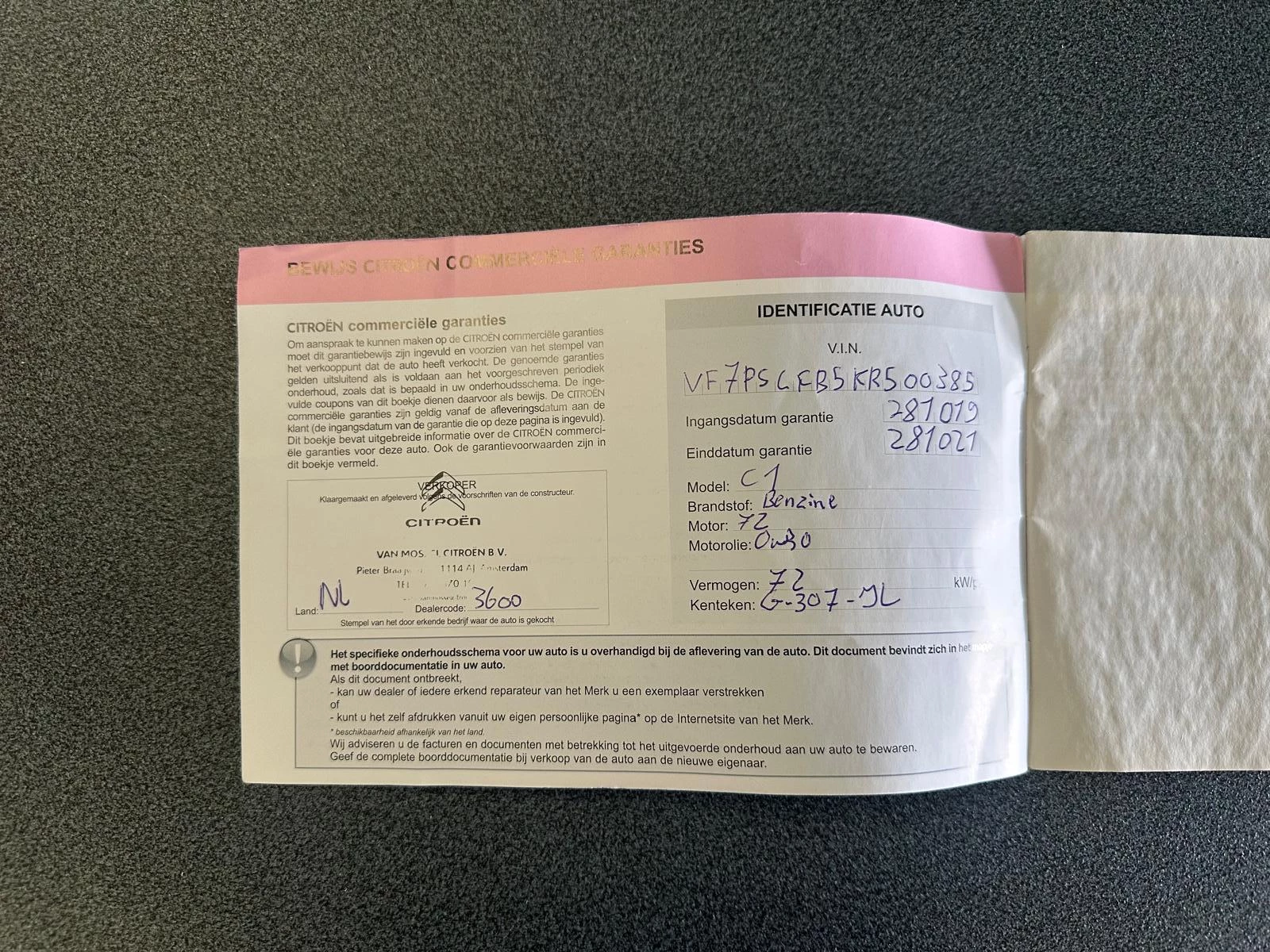 Hoofdafbeelding Citroën C1