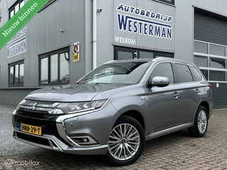 Mitsubishi Outlander 2.4 PHEV Intense+ Leer Trekh. 360°Cam Stuur-\stoelverw. Carplay etc.