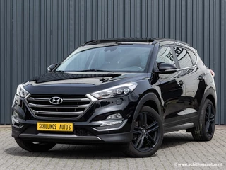 Hyundai Tucson 1.6 T-GDI PREM. 4WD Automaat Leer Navi panoramadak 68.000km!