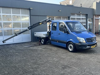 Mercedes-Benz Sprinter 310 2.2 CDI 366 DC Hiab 022T Laadkraan 6-Persoons Telefoonverbinding Open laadbak Pick-up Euro 5 Bakwagen P-up
