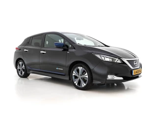 Hoofdafbeelding Nissan Leaf Nissan Leaf Tekna 40 kWh (INCL-BTW) Aut. *LEATHER-FABRIC | FULL-LED | BOSE-SURROUND | ADAPTIVE-CRUISE | TOP-VIEW | KEYLESS | NAVI-FULLMAP | BLINDSPOT | DAB+ | PDC | HEATED-COMFORT-SEATS | TOWBAR | DIGI-COCKPIT | 17"A