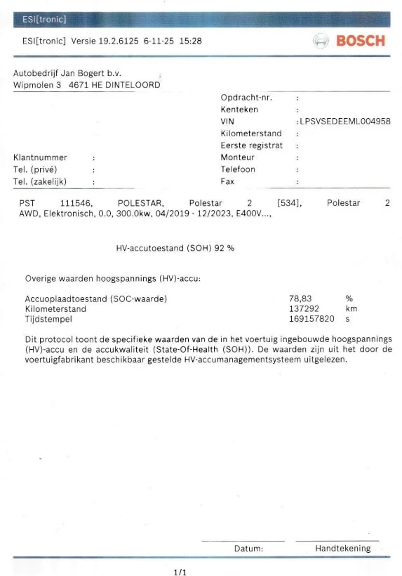 Hoofdafbeelding Polestar 2