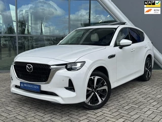Hoofdafbeelding Mazda CX-60 Mazda CX-60 2.5 e-SkyActiv Plug in Hybride Takumi 367pk Panoramadak / HU Display / 360 Camera