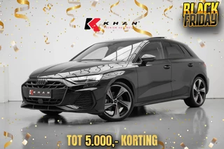 Audi A3 Sportback 35 TFSI S edition |3xS-line|Pano|Carbon|HUD|Sonos|Memory|RS Stoelen