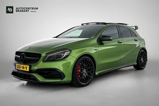Mercedes-Benz A-klasse AMG 45 4MATIC FACE-LIFT(Perfect OnderH, Panoramadak, Carplay, StoelV, Clima, Navi Groot, PDC V+A, Etc)