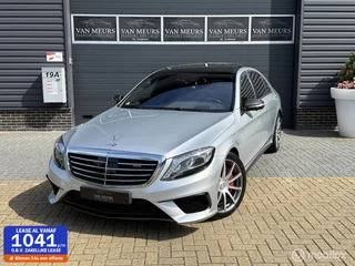 Hoofdafbeelding Mercedes-Benz S-Klasse Mercedes S-klasse AMG 63 4Matic Lang, vol optie's, 4d burmester, massage...
