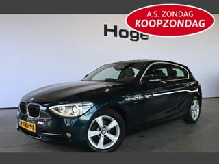 BMW 1 Serie 116i High Executive Sportline Airco ECC Cruise control Navigatie Xenon Licht metaal Org NL NAP Inruil mogelijk