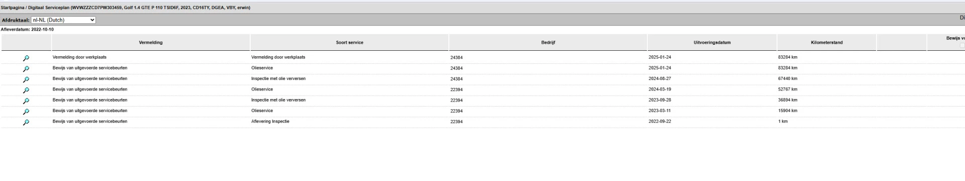 Hoofdafbeelding Volkswagen Golf