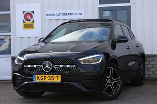 Hoofdafbeelding Mercedes-Benz GLA Mercedes-Benz GLA 250 e AMG Line*Perfect Onderh.*Pano/Elek. Trekhaak/Night/Sfeer/LED/DAB/Keyless Entry+Go/Camera/Parkeersens.V+A/19 inch LM*