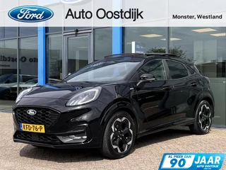 Ford Puma 1.0 EcoBoost Hybrid ST-Line X 155PK Automaat Afn. Trekhaak Panodak Winterpack Adaptieve Cruise Camera B&O Keyless Matrix-LED Climate Privacy Glass *Full-Options*