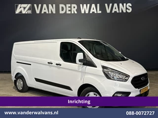 Ford Transit Custom 2.0 TDCI 130pk L2H1 inrichting Euro6 Airco | Camera | Apple Carplay | LED | Cruisecontrol Android Auto, Stoelverwarming, Verwarmde voorruit, Parkeersensoren, Bijrijdersbank, 2800kg trekvermogen