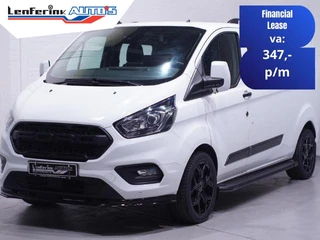 Ford Transit Custom 2.0 TDCI 130 pk Dubbel Cabine RAPTOR Grille, Navi Camera, 18" LMV, Spoiler Pack, 6-Zits