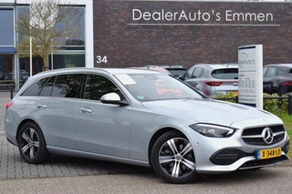 Hoofdafbeelding Mercedes-Benz C-Klasse Mercedes-Benz C-klasse Estate 200 d 163pk ECC LMV NAVIGATIE SPORTSTOELEN 30000KM Mercedes-Benz C-klasse Estate 200 d Luxury Line