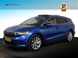 Hoofdafbeelding Škoda Enyaq iV Skoda Enyaq iV 60|Pano|Leder|Trekhaak|Warmtepomp|ACC|Camera|Head-Up Display