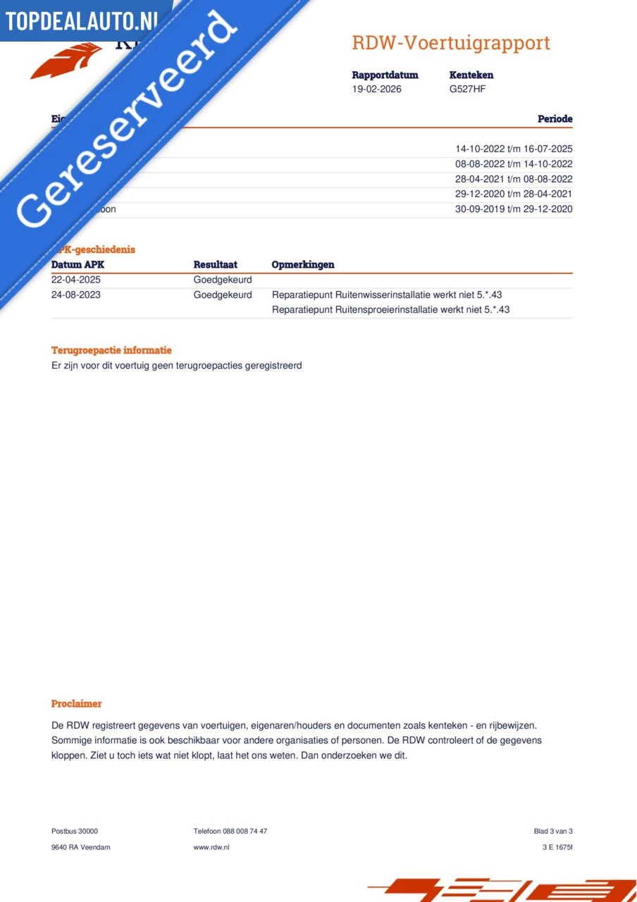 Hoofdafbeelding Renault Clio