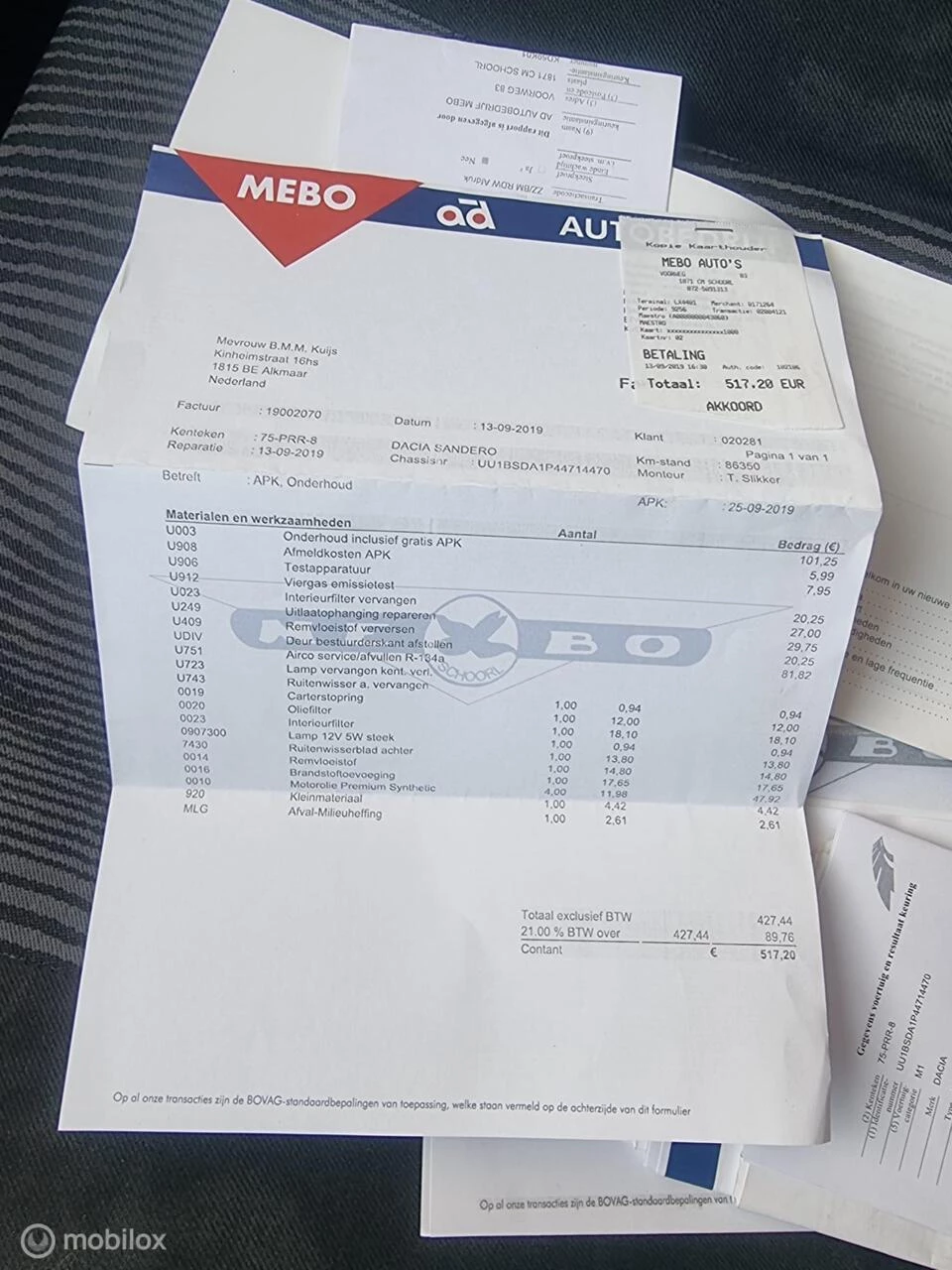 Hoofdafbeelding Dacia Sandero