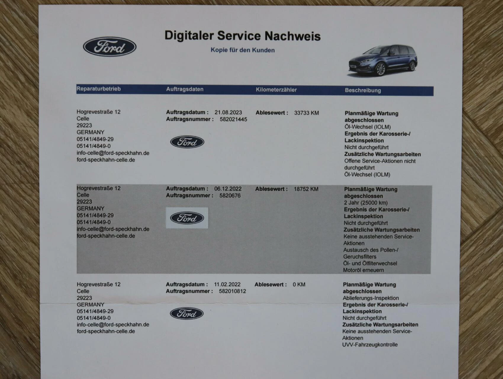 Hoofdafbeelding Ford Galaxy