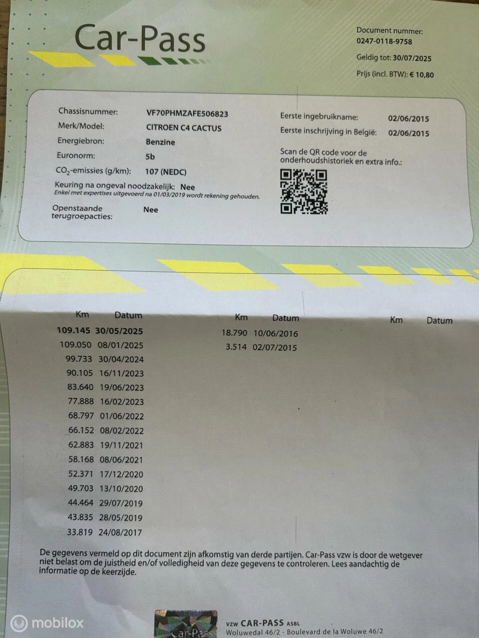 Hoofdafbeelding Citroën C4 Cactus