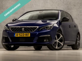 Peugeot 308 1.2 PureTech GT-Line Automaat (PANORAMADAK, APPLE CARPLAY, 360 CAMERA, LEDER/ALCANTARA, KEYLESS, SPORTSTOELEN, ADAPTIVE CRUISE, TREKHAAK, ZWART HEMEL, LED KOPLAMPEN, NIEUWSTAAT)